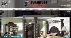 Desktop Screenshot of empirefurnitureforless.com